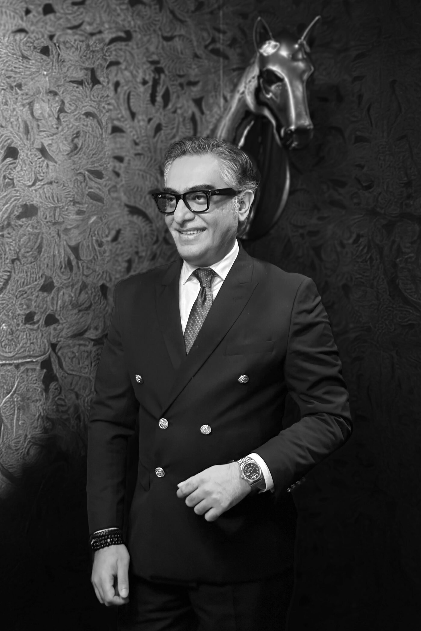 Portrait of Shafaat R. Hashmi